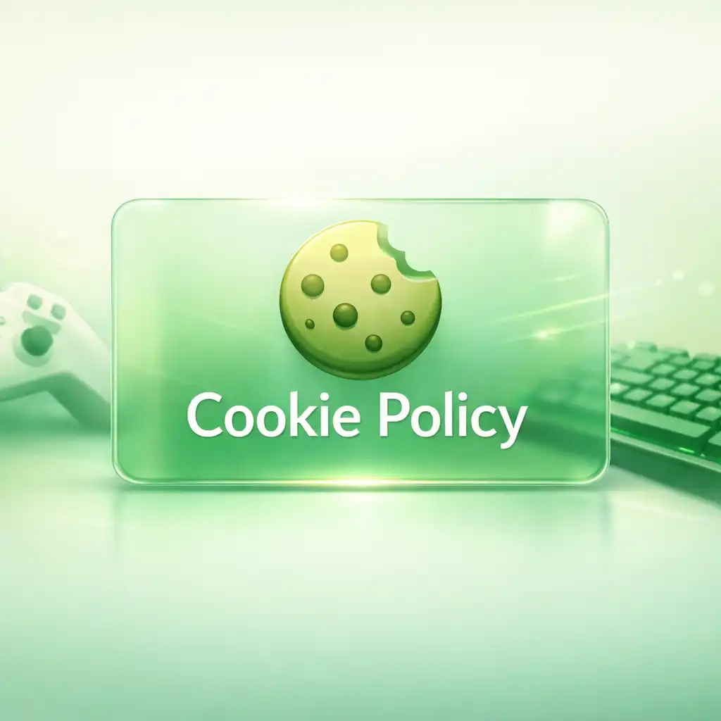 Ilustracja przedstawiająca bezpieczne korzystanie z portalu gamingowego z wykorzystaniem plików cookies