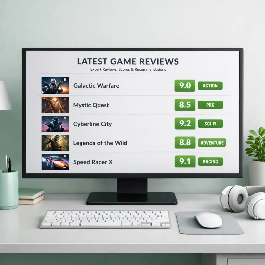 Mozaika okładek gier recenzowanych na PlayRealmNews